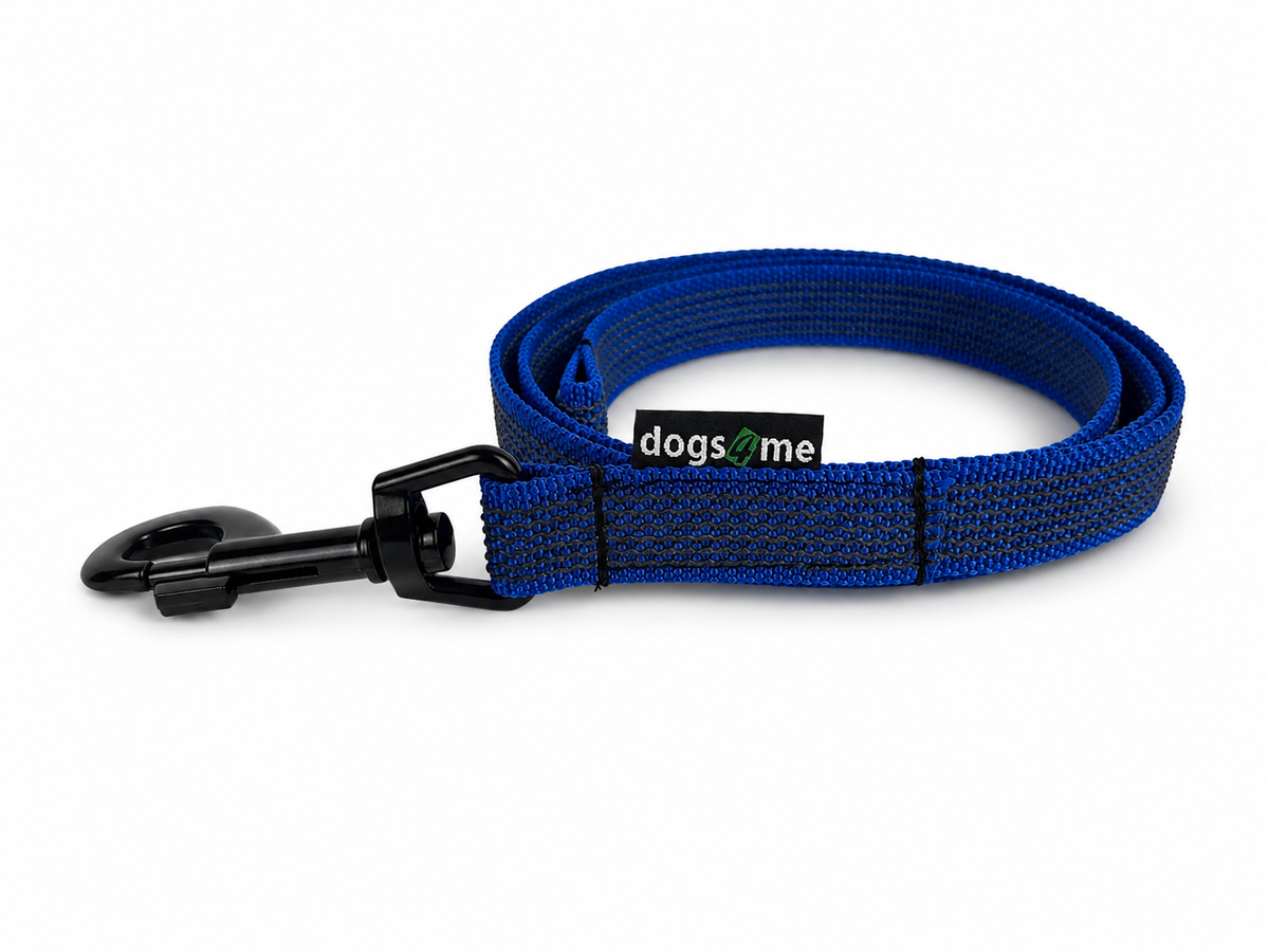 RUBBERIZED DOG LEASH WITHOUT HANDLE 120 CM, 20MM