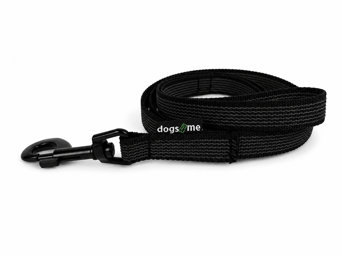 RUBBERIZED DOG LEASH WITH HANDLE 120 CM, 20MM