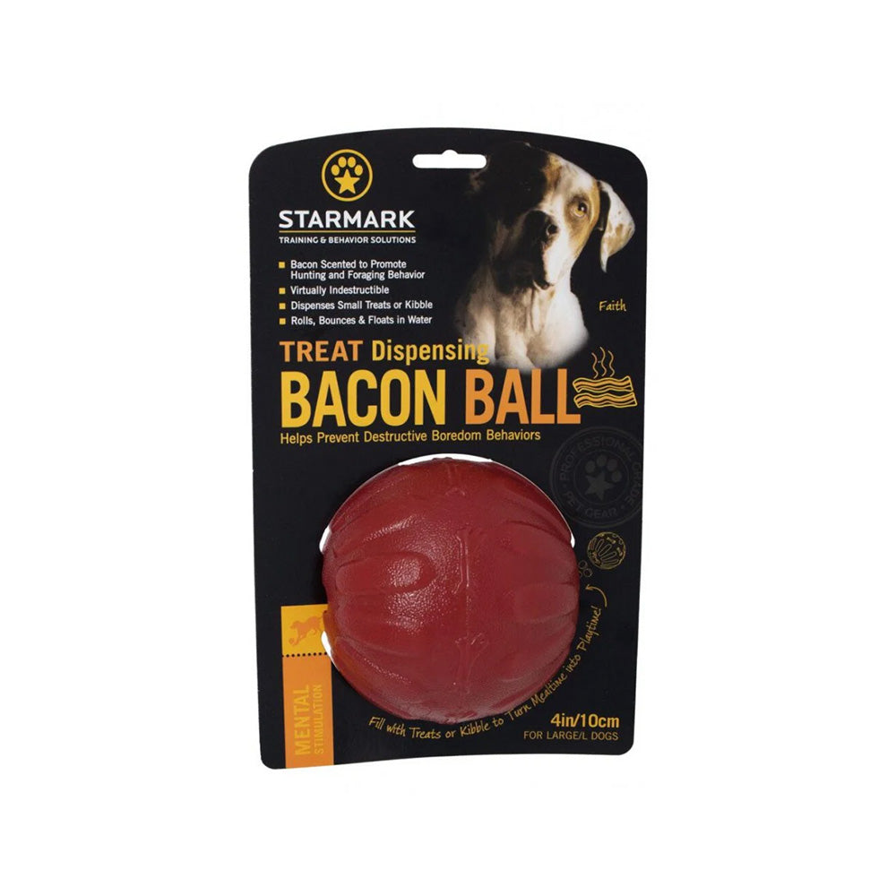 STARMARK TREAT DISPENSING BACON BALL L : Ø 10 CM