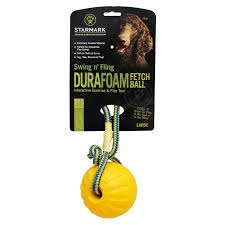 STARMARK SWING & FLING DURAFOAM FETCH BALL LARGE L : Ø 8.9 CM