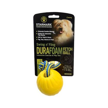 STARMARK SWING & FLING DURAFOAM FETCH BALL LARGE M : Ø 7 CM