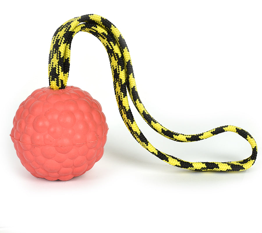 BALL MIT SCHLAUFE Ø 7 CM - HART