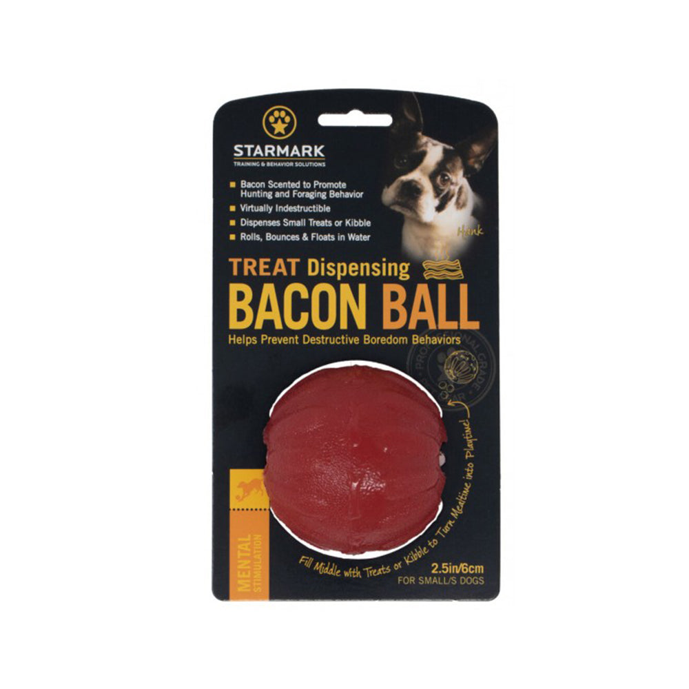 STARMARK TREAT DISPENSING BACON BALL S : Ø 6 CM