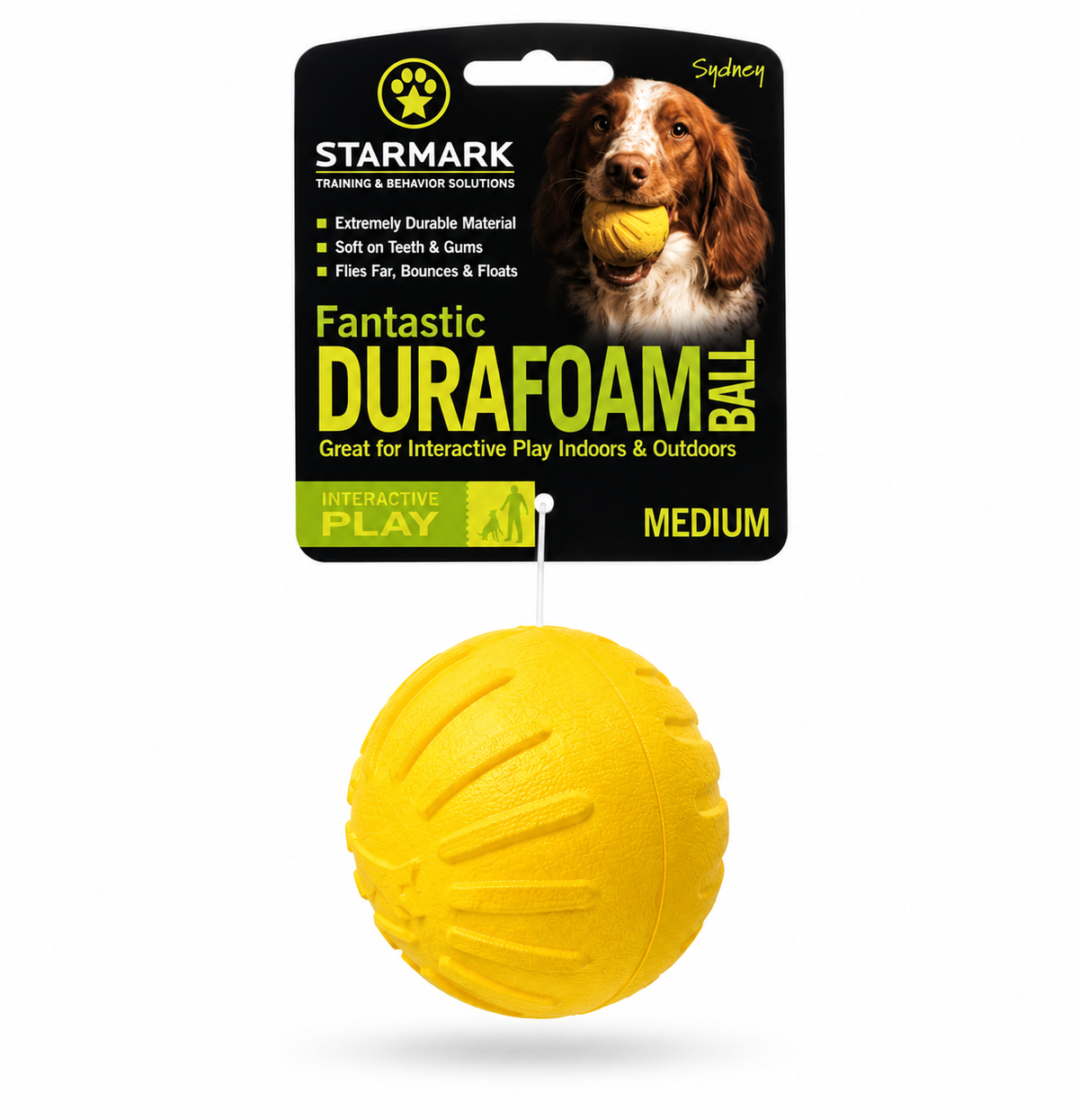 STARMARK FANTASTIC DURAFOAM BALL MEDIUM : Ø 7 CM